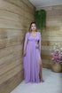Vestido três listras pequenas com capa